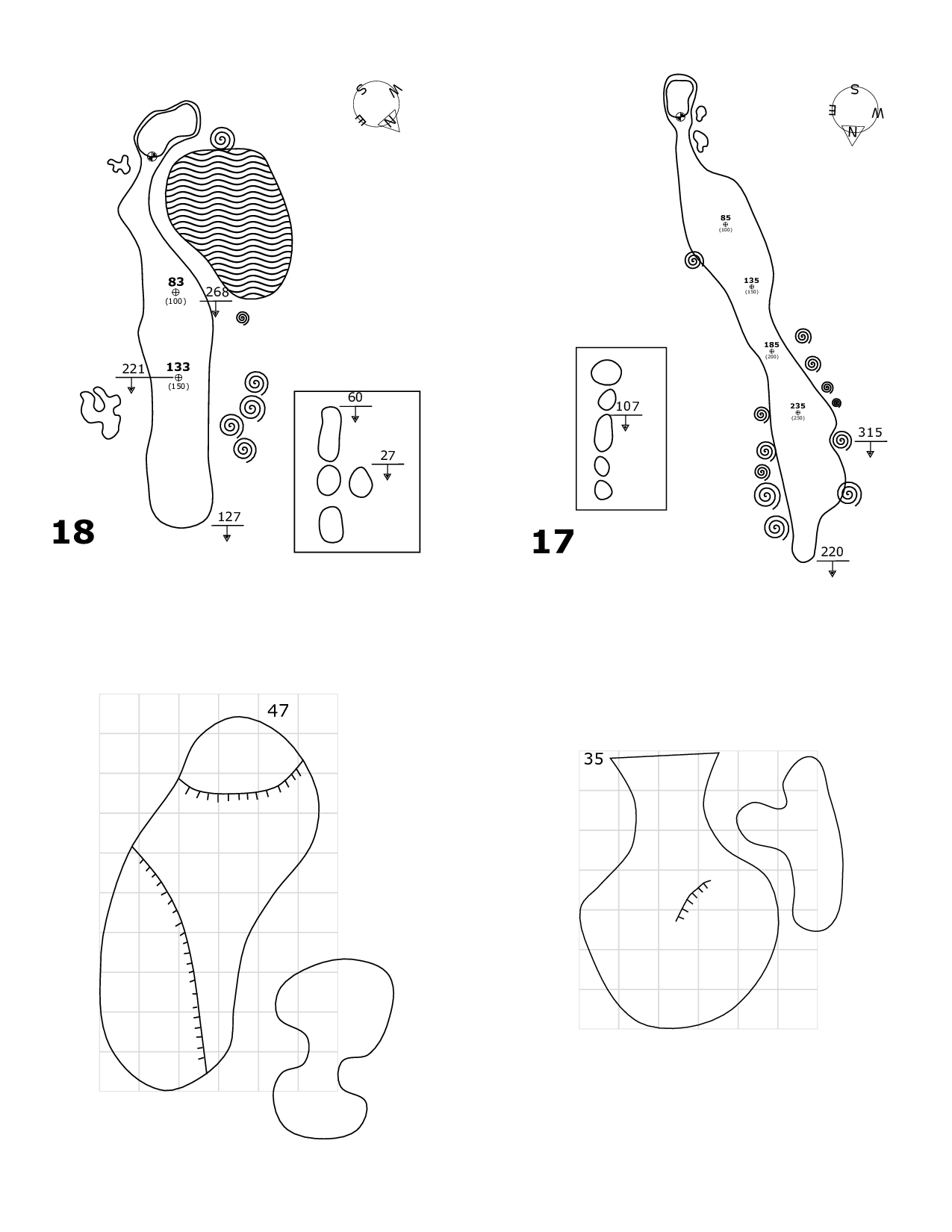 Bretwood Golf Course - North yardage book page 3